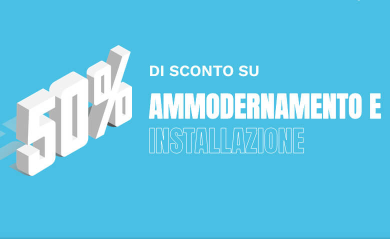 ammodernamento ascensori a lucca sconto 50%